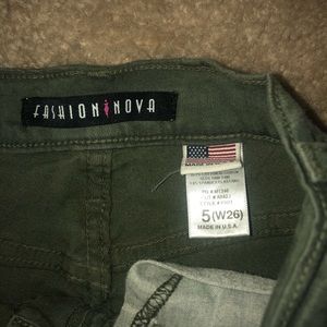 Fashion Nova ripped skinny jeans